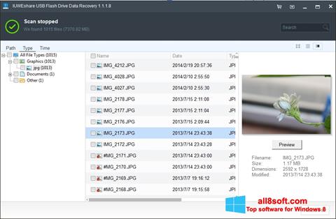 Screenshot USB Flash Drive Recovery Windows 8