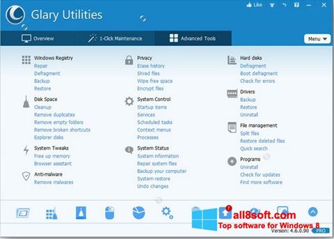 Screenshot Glary Utilities Pro Windows 8