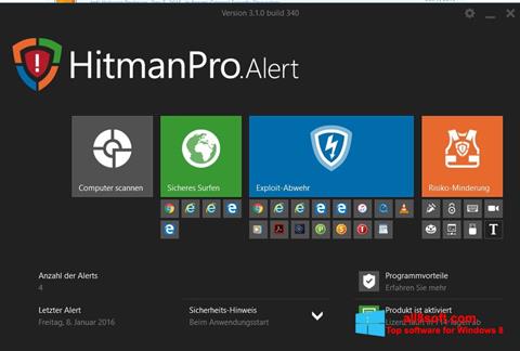 Screenshot HitmanPro Windows 8