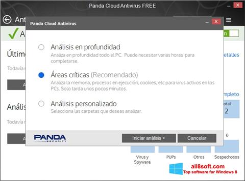 Screenshot Panda Cloud Windows 8