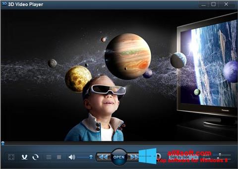Screenshot 3D Video Player Windows 8