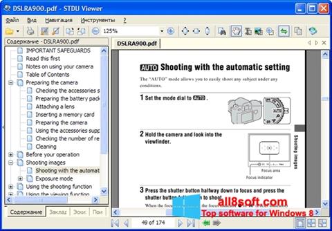 Screenshot STDU Viewer Windows 8