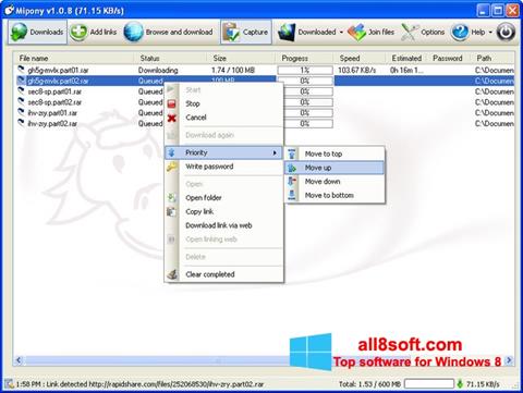 Screenshot Mipony Windows 8