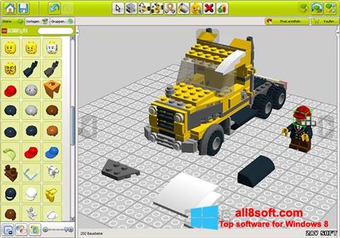 Screenshot LEGO Digital Designer Windows 8