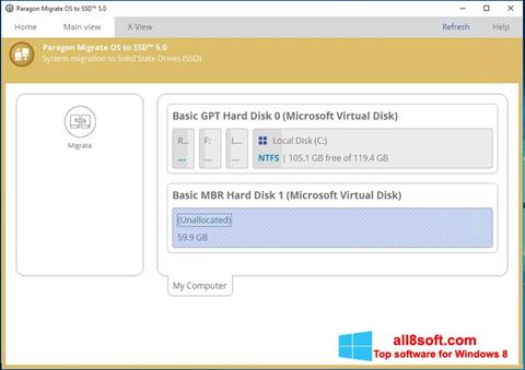 Screenshot Paragon Migrate OS to SSD Windows 8
