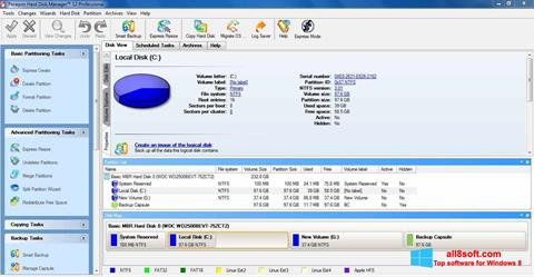 Screenshot Paragon Hard Disk Manager Windows 8