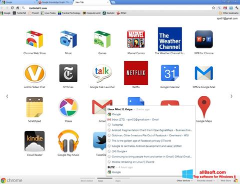 Screenshot Google Chrome Offline Installer Windows 8