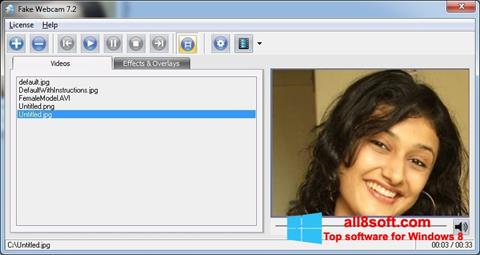 Screenshot Fake Webcam Windows 8