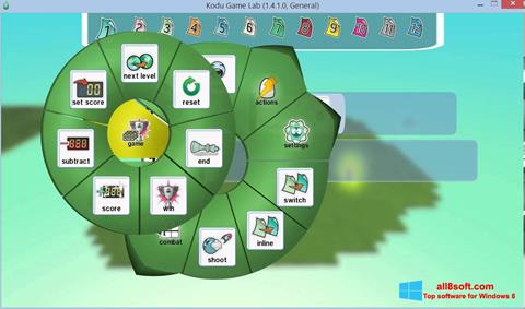 Screenshot Kodu Game Lab Windows 8