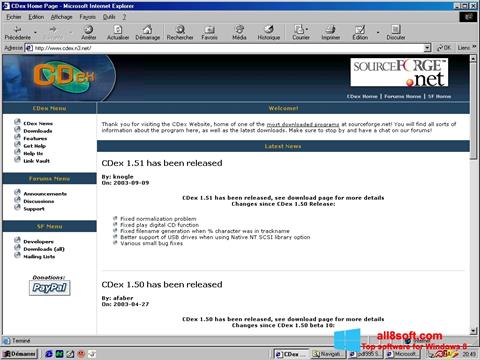 Screenshot CDex Windows 8