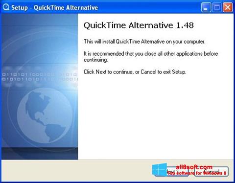 Screenshot QuickTime Alternative Windows 8