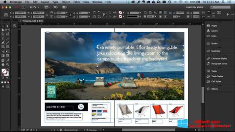 Screenshot Adobe InDesign Windows 8