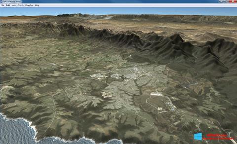 Screenshot NASA World Wind Windows 8